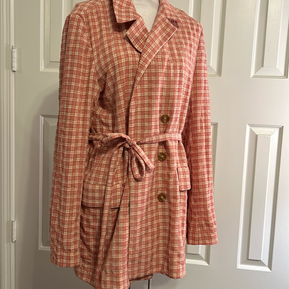 Free people pink jacket